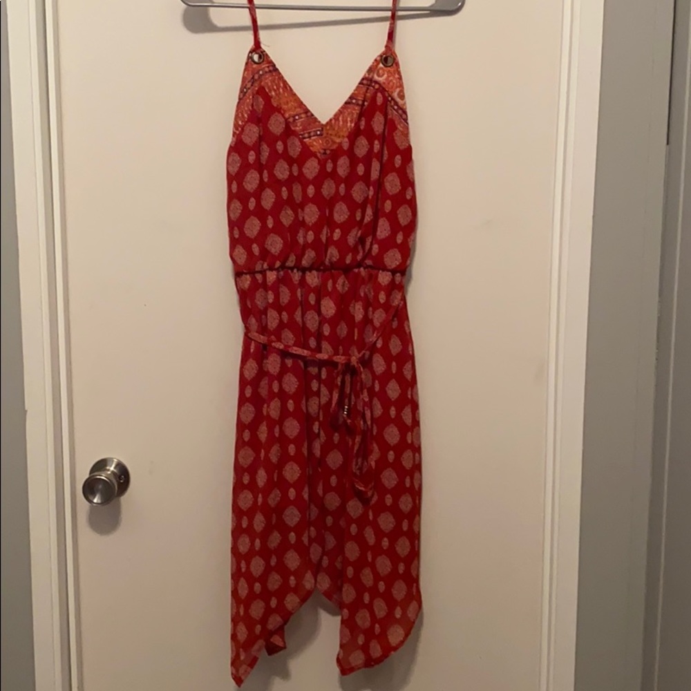 Burnt orange Dress